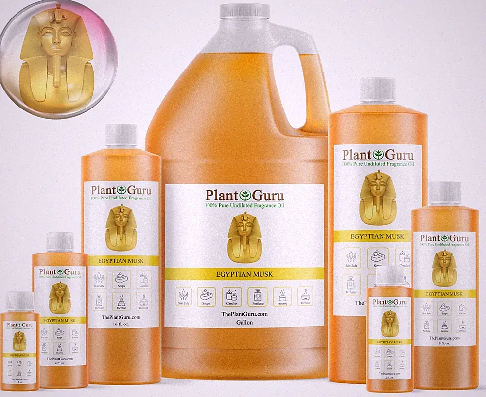 Egyptian Musk Perfume Fragrance Body Oil For Skin, Candle Soap Making Bulk
